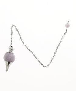 Pendule sphère Kunzite, 1 pièce